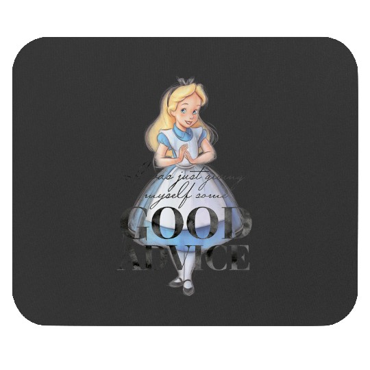 Disney 100th Anniversary Alice In Wonderland - Classic Fit Grey Short Sleeve Mouse Pads