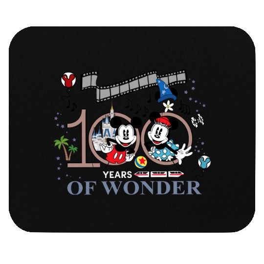 100th Disney Anniversary Mouse Pads, Disney 100 Years of Wonder