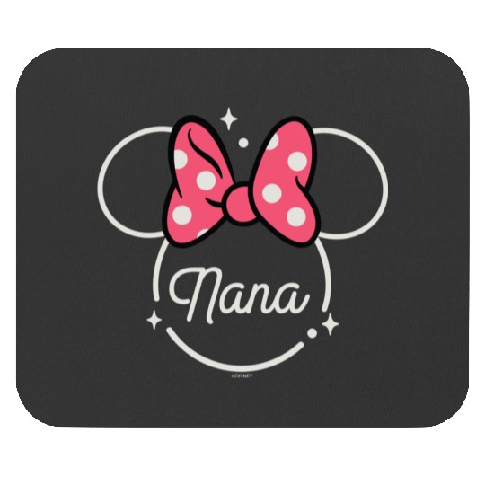 Disney Minnie Mouse Nana Grandma Icon Magic Mothers Day Mouse Pads