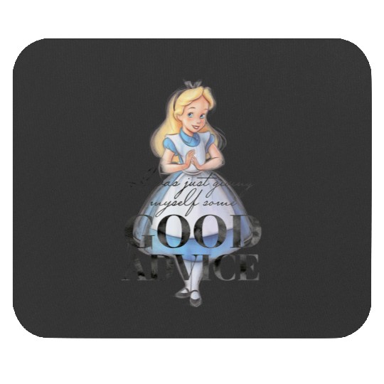 Disney 100th Anniversary Alice In Wonderland - Classic Fit Grey Short Sleeve Mouse Pads