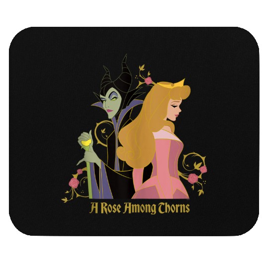 Disney Princess Sleeping Beauty Maleficent Rose Among Thorns Mouse Pads