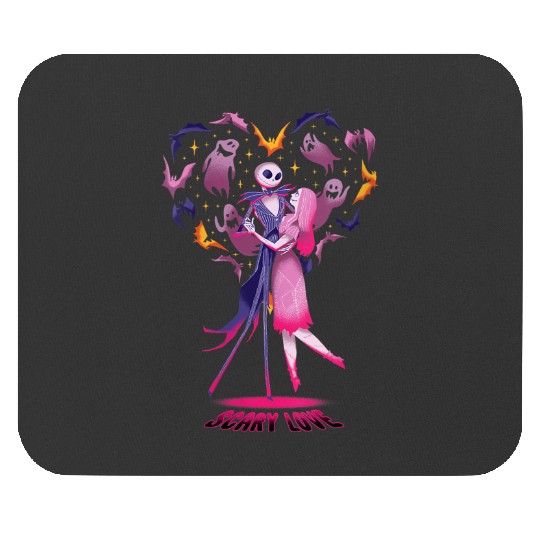 Discover Disney The Nightmare Before Christmas Jack Sally Scary Love Mouse Pads