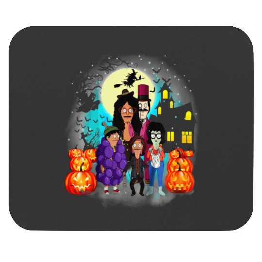 Bobs Burgers Pumpkin Halloween Mouse Pads