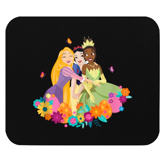 Disney Princess Rapunzel Snow White Tiana Spring Easter Eggs Gifts Mouse Pads