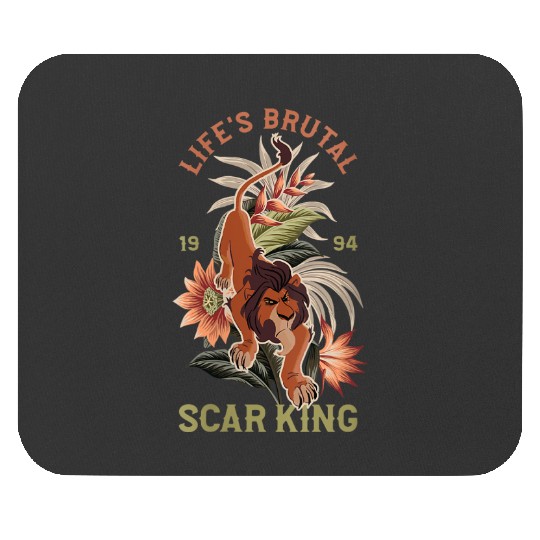 Discover Disney The Lion King Anniversary 94 Scar King Lifes Brutal Mouse Pads