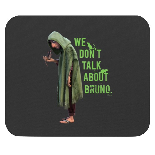 Disney Encanto We Dont Talk About Bruno Dark Half Mouse Pads