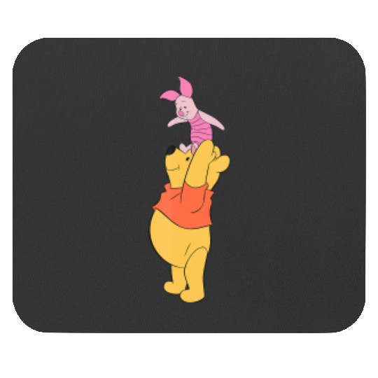 disney winnie the pooh piglet true friends portrait t Mouse Pads