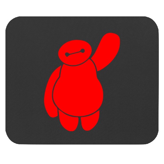 Disney Movie Big Hero 6 Baymax Waving Mouse Pads