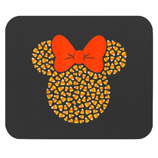 Discover Disney Minnie Mouse Candy Corn Halloween Mouse Pads