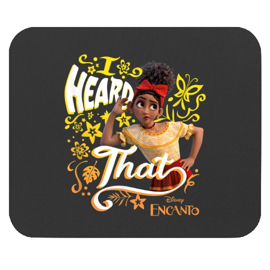 Disney Encanto Dolores I Heard That Portrait Mouse Pads