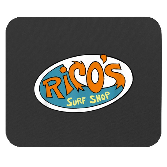 Discover Disney Hannah Montana Rico’s Surf Shop Logo Mouse Pads