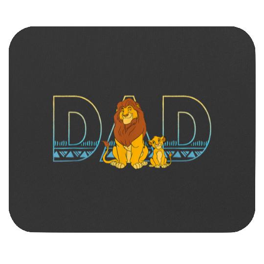 Disney The Lion King Simba and Mufasa Dad Mouse Pads