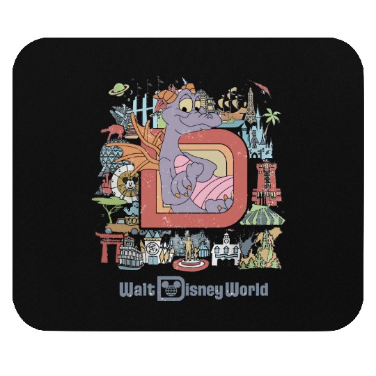 Disneyworld Figment  Mouse Pads, Disney Epcot Figment Mouse Pads
