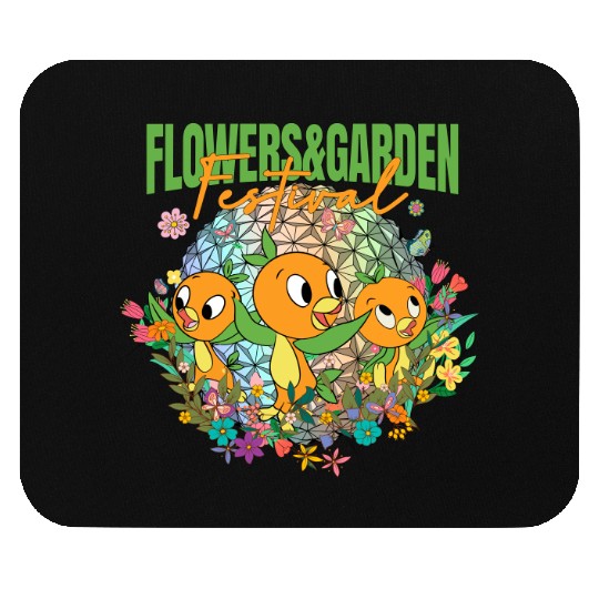 Disney Epcot Orange Bird Mouse Pads, Funny Orange Bird Mouse Pads