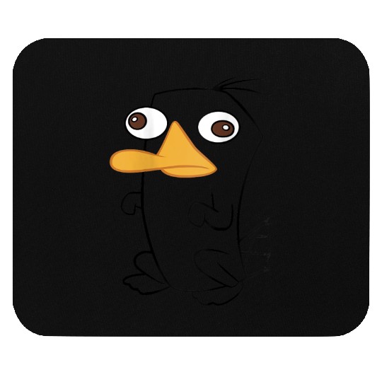 Disneys Phineas And Ferb Perry The Platypus Cute Portrait Mouse Pads