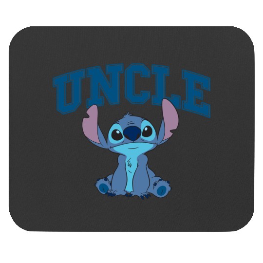 Disneys Lilo Stitch Uncle Sitting Stitch Father's Day Mouse Pads