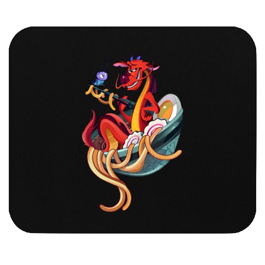 Disney Mulan Funny Mushu Dragon & Cri-Kee Mouse Pads