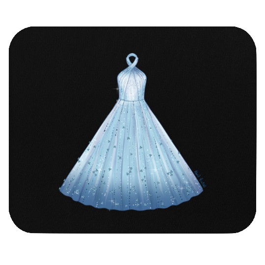 Eras tour blue dress  1989  speak now Mouse Pads