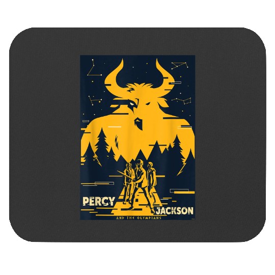 disneys Percy Jackson Three Heroes Against The Minotaur  Gifts Mouse Pads