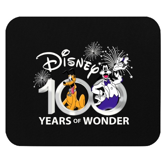 Goofy and Pluto Disney 100th Anniversary Mouse Pads, Disney 100th Years Celebration Mouse Pads