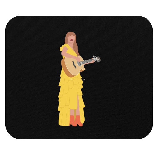 Eras Tour Surprise Songs (Yellow) Mouse Pads