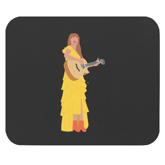 Eras Tour Surprise Songs (Yellow) Mouse Pads