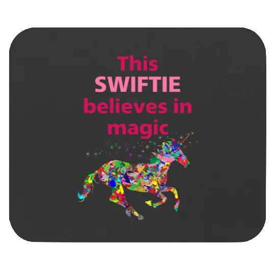 Discover Taylor version, unicorn, magic  (1) Mouse Pads