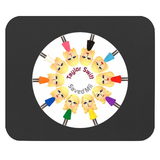 Tayl0r Swift Saved Mii Mouse Pads