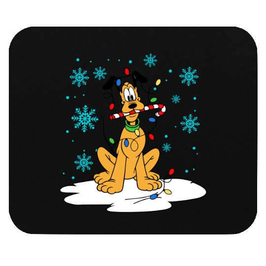 Disney Christmas Mouse Pads, Pluto Christmas Mouse Pads, Disney Pluto Mouse Pads