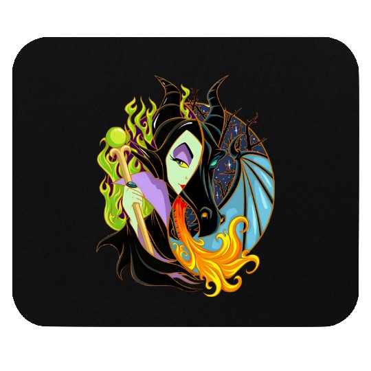 Maleficent Villain, Maleficent Villan Disney Mouse Pads