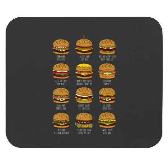 Burger of the day bobs burgers burger Mouse Pads