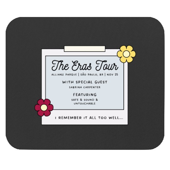 São Paulo Night 2 Eras Tour Mouse Pads