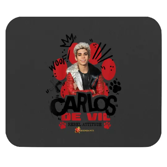  disneys Descendants - Carlos De Vil Rebel Attitude Gifts Mouse Pads