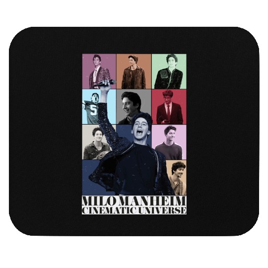 Milo Manheim Cinematic Universe (Eras tour style) Mouse Pads
