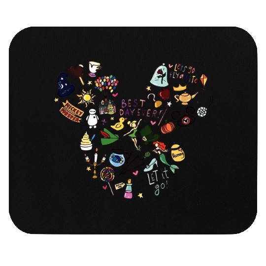 Best Day Ever Mouse Pads, Disney Mouse Pads, Disneyland Trip Mouse Pads