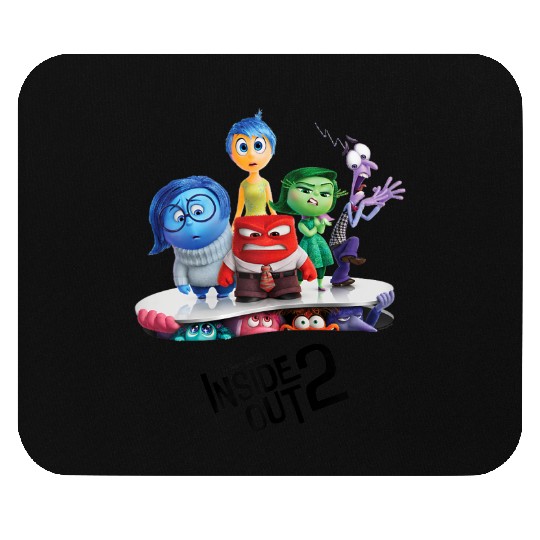 disneys And Pixars Inside Out 2 New Emotions  Poster Mouse Pads