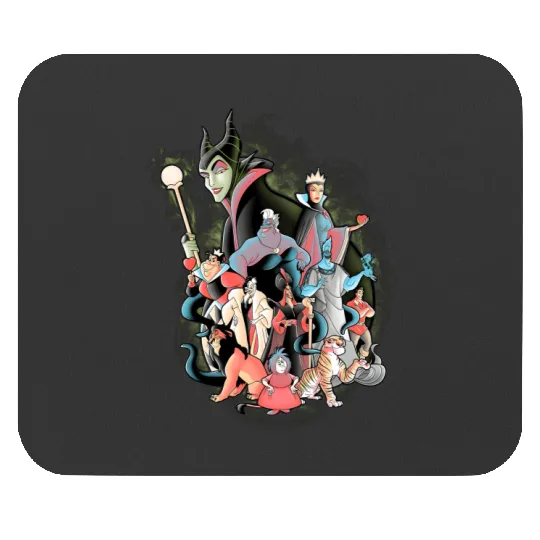 Disney Villain Mouse Pads, Maleficent Evil Queen, Disneyland Mouse Pads