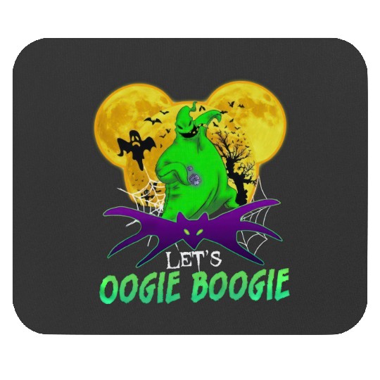 Let's Oogie Boogie Mickey Ear Halloween party Disneyland Oogie Boogie Bash Halloween Mouse Pads, Disney trip family Mouse Pads, Disneyland Mouse Pads