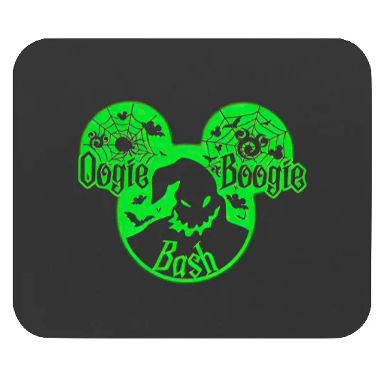 Disney Oogie Boogie Bash Mouse Pads, Disney Halloween Mouse Pads, Oogie Boogie Man Mouse Pads, Nightmare Before Christmas Mouse Pads