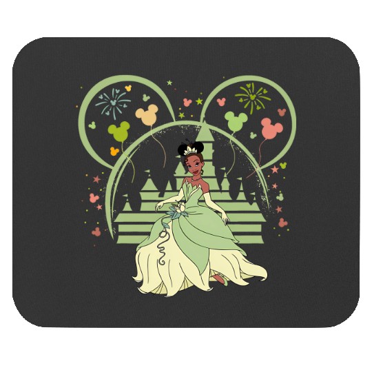Tiana Mickey Ear Mouse Pads, Princess Tiana Mouse Pads, Mickey Ear Mouse Pads, Disney Princess Mouse Pads, Tiana Magic Kingdom Mouse Pads