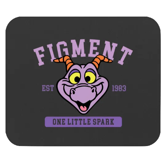 Disney Figment Mouse Pads, Purple Dragon Mouse Pads, Epcot Figment Mouse Pads, Figment Est 1983 Mouse Pads