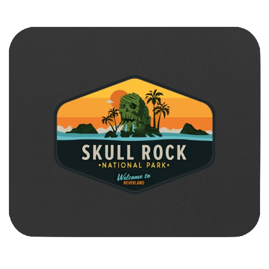 Skull Rock National Park Mouse Pads, Disney Peter Pan Mouse Pads