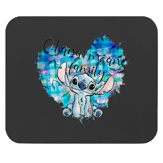 Disney Stitch Mouse Pads,Ohana Means Family Mouse Pads, Disney Vacation Mouse Pads