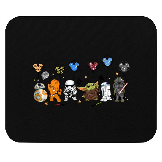Disney Star Wars Mouse Pads, Star Wars Balloon Mouse Pads, Mickey Star Wars