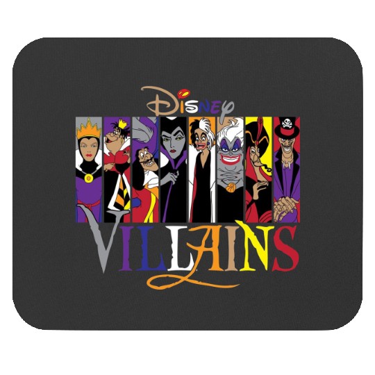 Disney Villains Mouse Pads, Maleficent Evil Queen Mouse Pads, Disney Villains Castle Mouse Pads