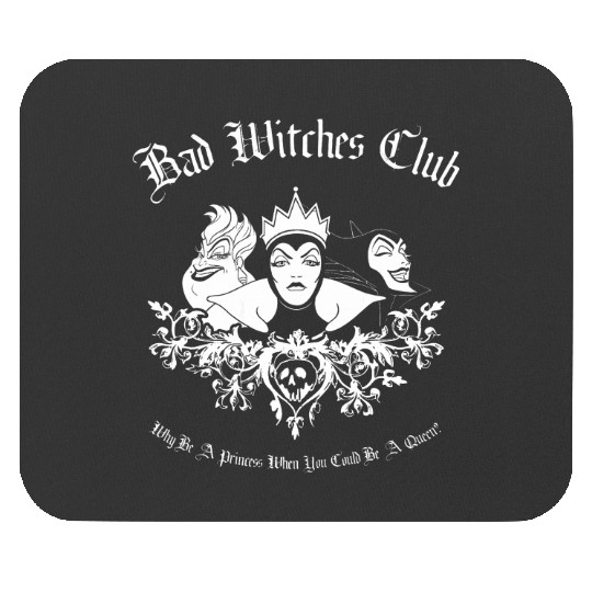 Dísney Villains Bad Witches Club Group Shot Vintage Mouse Pads