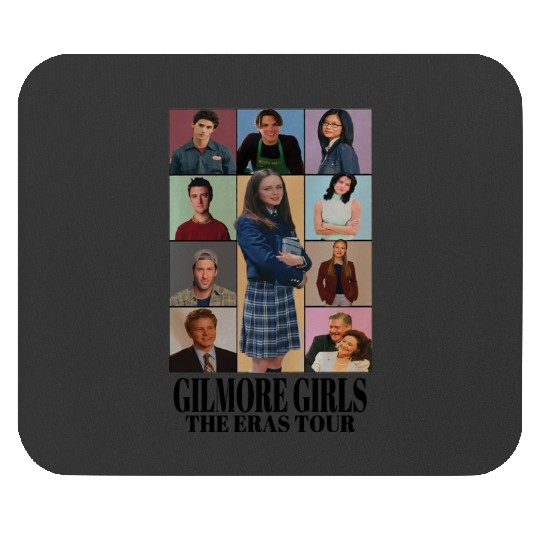 Black _ Gilmore Girls Eras Tour , Eras Tour GG Edition, Rory Gilmore , Eras Tour , Sw Mouse Pads