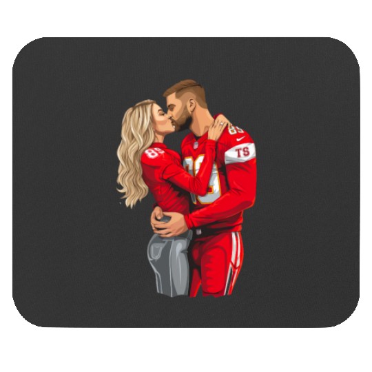 taylorr Swift and Travis Kelce (2) Mouse Pads
