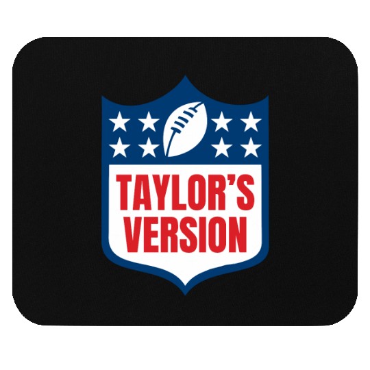 taylorr_S VERSION taylorr Swift + Travis Kelce Football Era Mouse Pads