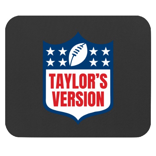 taylorr_S VERSION taylorr Swift + Travis Kelce Football Era Mouse Pads